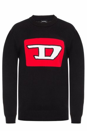Logo-embroidered sweater, zdjęcie 1 Logo-embroidered sweater od Diesel